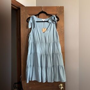 NWT Blu Pepper ‘Splendid’ Dress - Teal Blue